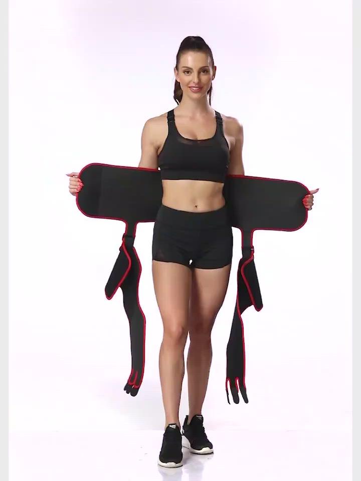 Maytin 2 in 1 Waist Trainer & Thigh Trimmer Compression Belt